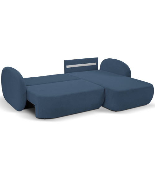 Narożnik rozkładany z pojemnikiem na pościel Olio prawostronny ARAGON 79