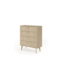 Komoda Viki B 88 4s - Dąb Barista
