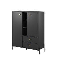 Szafka Notte D 2d2s - Antracyt