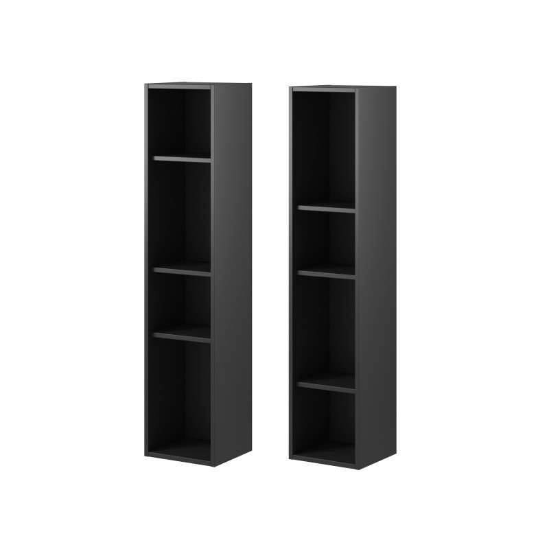 Półki wiszące Notte B - Antracyt