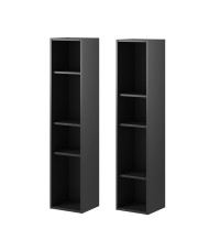 Półki wiszące Notte B - Antracyt