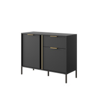 Komoda Lars D 103 2d1s - Antracyt