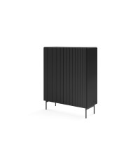 Komoda wysoka Muti A - Czarny