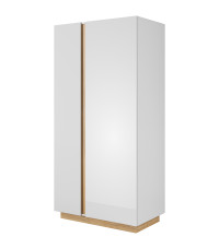 Szafa Arco 96 - Biały/Biały poł./Grandson