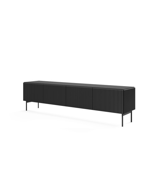 Szafka rtv Muti E 195 - Czarny