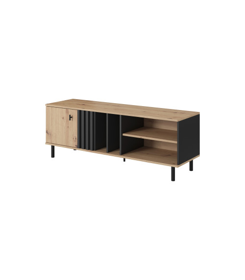 Stolik rtv 138 Madis C  - Dąb Artisan/Antracyt