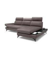 Narożnik prawostronny TITAN rozkładany z pojemnikiem na pościel FANCY 96