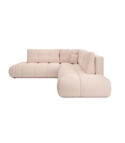 Narożnik prawostronny rozkładany z pojemnikiem na pościel SOHO II CURIO 60