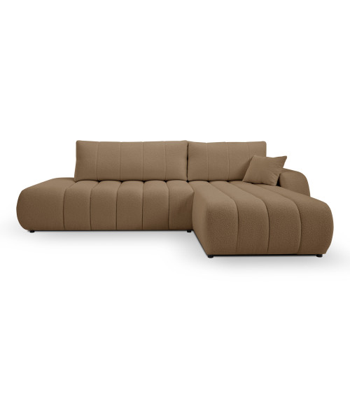 Narożnik prawostronny rozkładany z pojemnikiem na pościel Baloo LAMBI 4