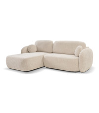 Narożnik lewostronny rozkładany z pojemnikiem na pościel Olio ABRIAMO 3