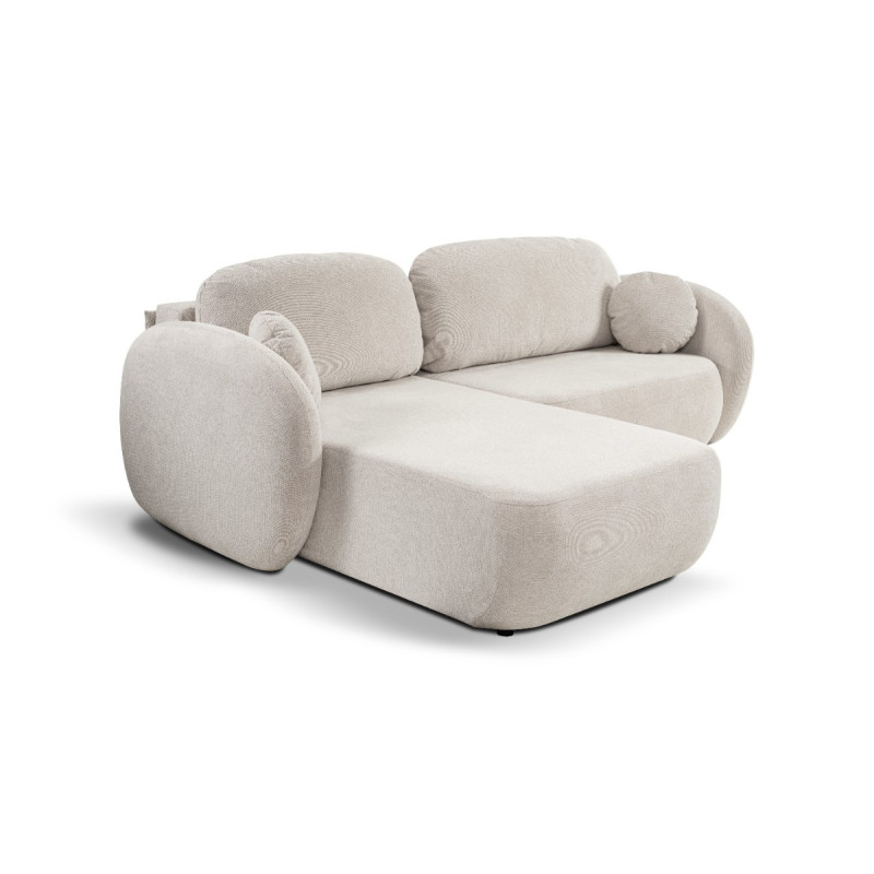 Narożnik rozkładany z pojemnikiem na pościel Olio lewy ARAGON 03/poduszka ARAGORN 59