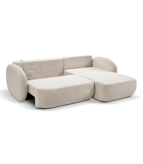 Narożnik rozkładany z pojemnikiem na pościel Olio prawostronny ARAGON 03