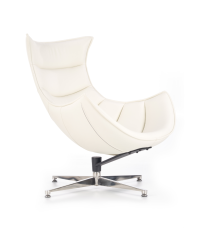 LUXOR fotel wypoczynkowy biały (1p1szt)