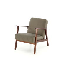 MILANO 1S fotel - oliwkowy tap. Castel 39 (1p1szt)