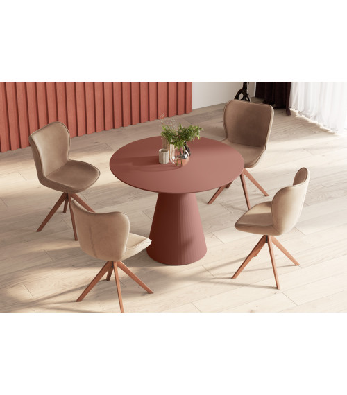 Stół Pineto - bordo mat