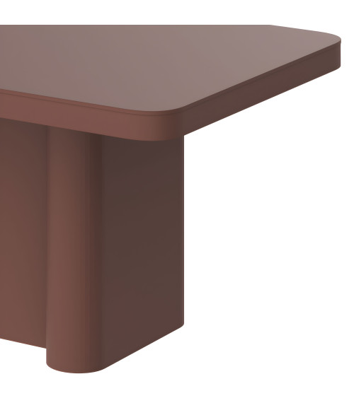 Stół Portofino - bordo mat