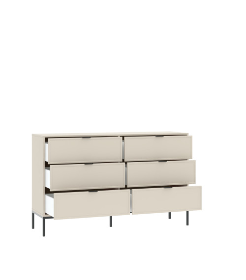 Komoda Deco 6S - kaszmir