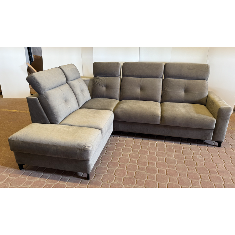 Narożnik z pojemnikiem i funkcją spania Sułtan 2,5S tk. VOCAL 26