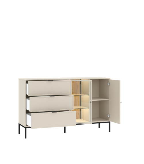 Komoda Deco 2D3S - kaszmir