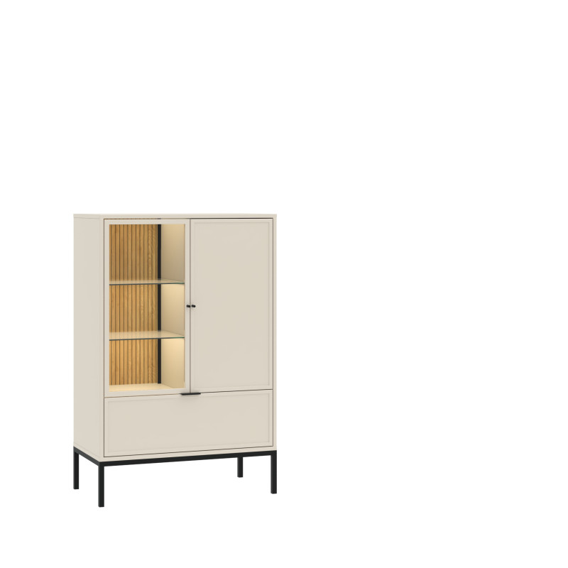 Witryna Deco 2D1S - kaszmir