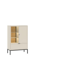 Witryna Deco 2D1S - kaszmir