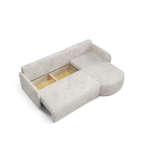 Narożnik Boono z funkcją spania i pojemnikiem tap. - tk. Cremona 14 gr. II