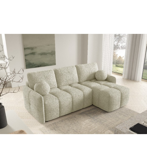 Narożnik Moon z funkcją spania i pojemnikiem tap. - tk. Abriamo 03 gr. II