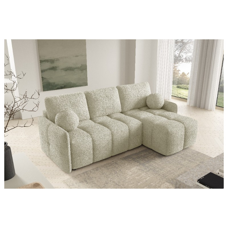 Narożnik Moon z funkcją spania i pojemnikiem tap. - tk. Abriamo 03 gr. II