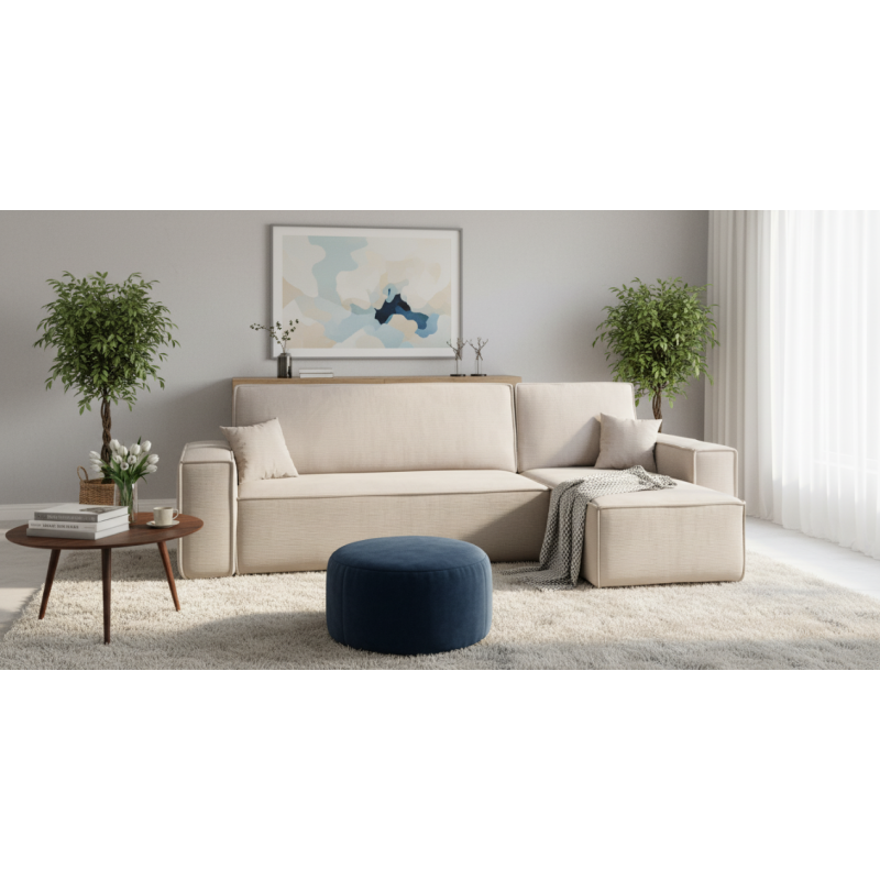 Narożnik Arnold z funkcją spania i pojemnikiem tk. fjord 23