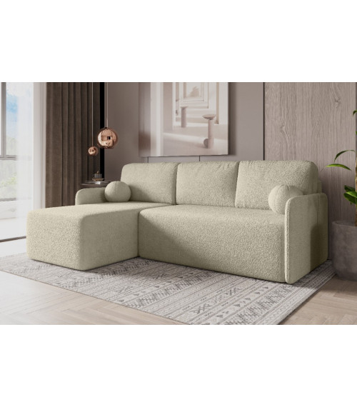 Narożnik Bloom z funkcją spania i pojemnikiem tk. Abriamo 03 gr. II