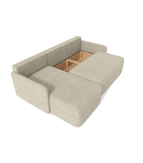 Narożnik Bloom z funkcją spania i pojemnikiem tk. Abriamo 03 gr. II