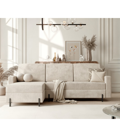 Narożnik rozkładany z funkcją spania Loft tk. Cremona 02