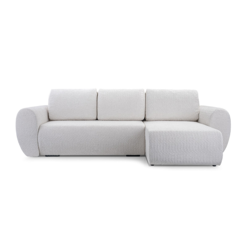 Narożnik z pojemnikiem i funkcją spania Luna tk. coral 15