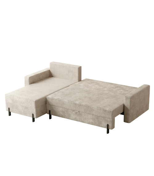 Narożnik rozkładany z funkcją spania Loft tk. Cremona 02