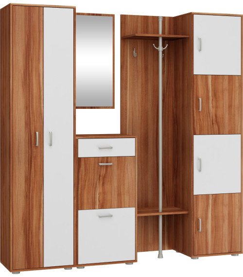 Przedpokój 5 Śliwa wallis/Biały