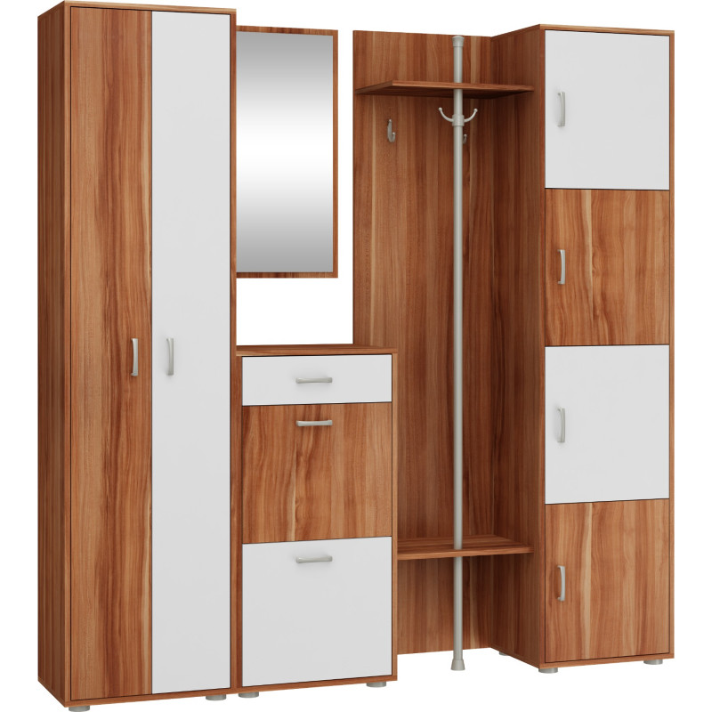 Przedpokój 5 Śliwa wallis/Biały