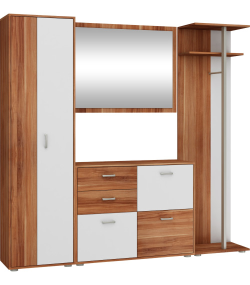 Przedpokój 7 Śliwa wallis/Biały