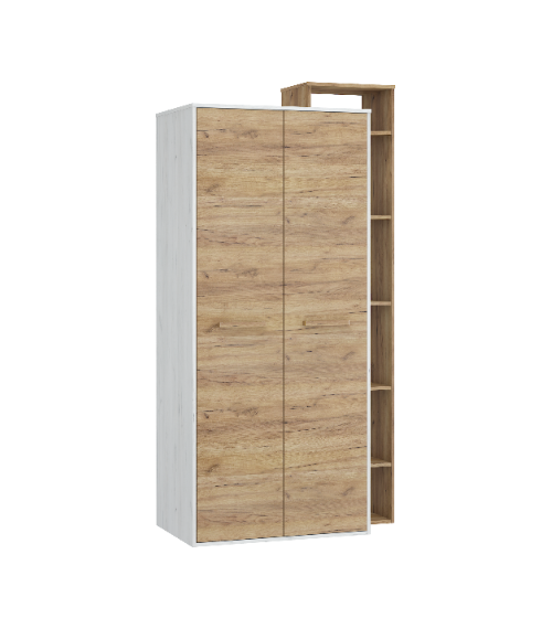 Szafa P2D  Rio - RIO-24 - Craft biały/Craft złoty