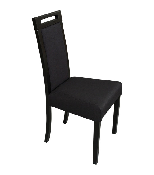 Krzesło Roma 5 Czarny tk. 13B - Neve 100