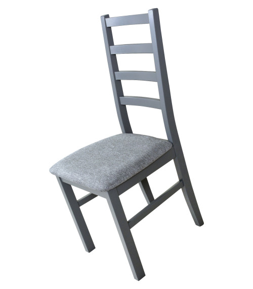 Krzesło Nilo 8 Grafit tk. 16B - Aston 17