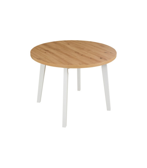 Stół Oslo 3L Biały / blat Artisan