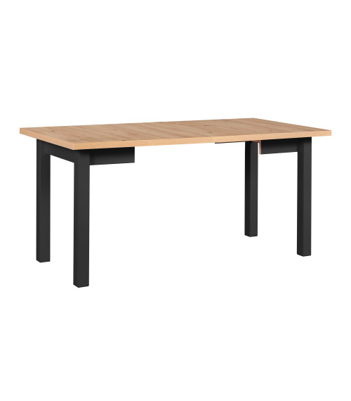 Stół Max 8 Czarny / blat Artisan