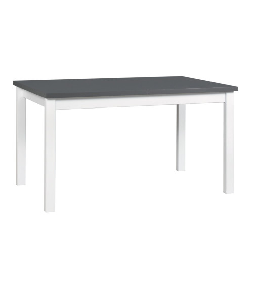 Stół Alba 2 Biały / blat Grafit