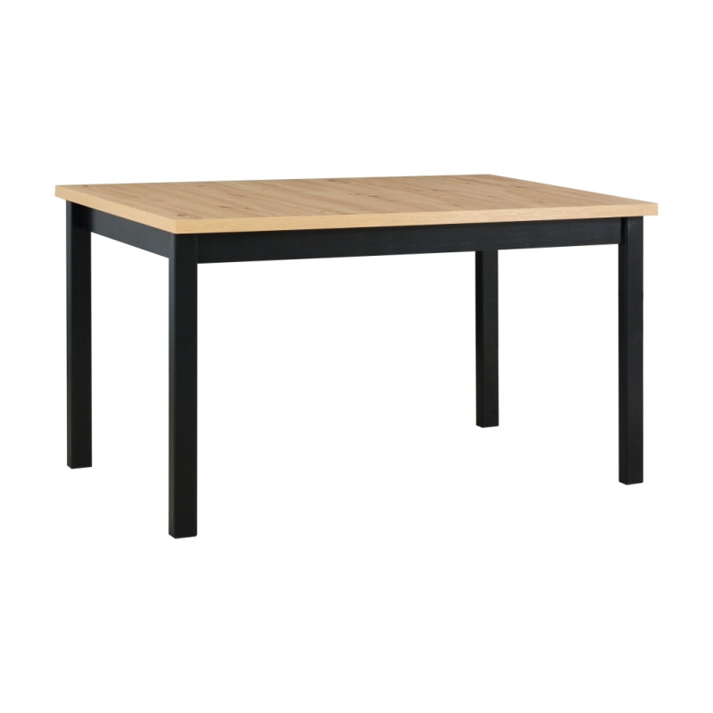 Stół Alba 2 Czarny / blat Artisan