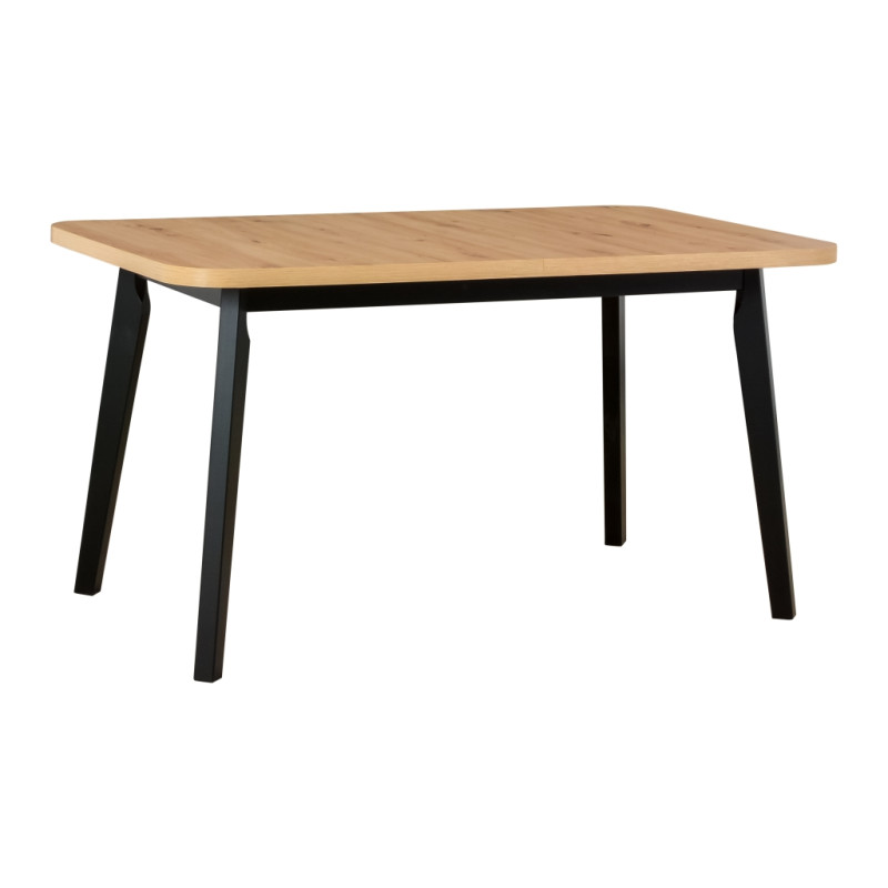 Stół Oslo 6 Czarny / blat Artisan