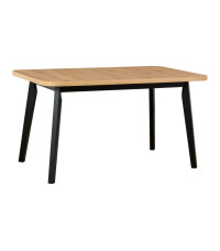 Stół Oslo 6 Czarny / blat Artisan