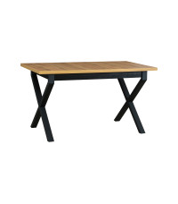 Stół Ikon 1 Czarny / blat Wotan