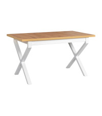 Stół Ikon 1 Biały / blat Wotan