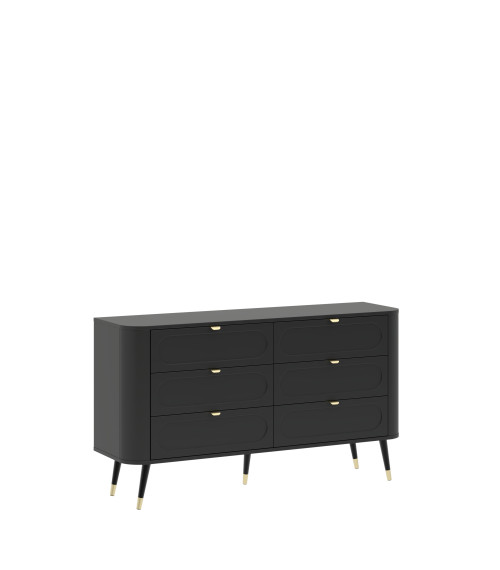 Komoda Blinx 6S - czarna