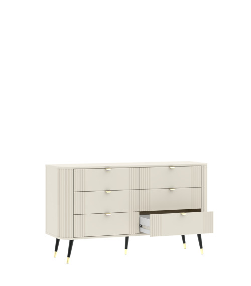 Komoda Onyx 6S - kaszmir